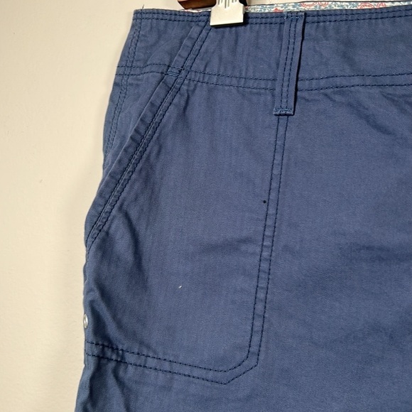 Levi's ND Utility Shorts 100% Cotton NWOT Navy Blue Size 12 - Picture 4 of 9